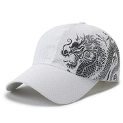 Spring and summer quick drying sports baseball cap Korean version simple men and women cap fashionable mesh breathable mount - Memoriex 