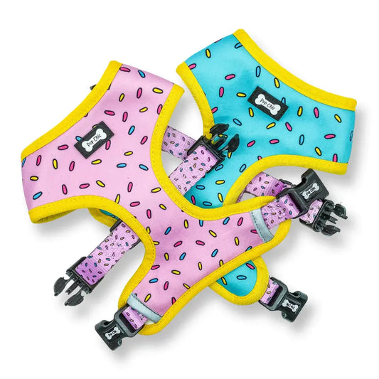 Sprinkles For Days Reversible Harness by Pup Chic Boutique - Memoriex