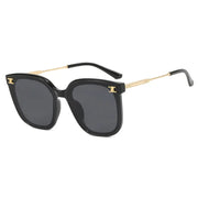 Square frame internet famous women's sunglasses with UV protection for street photography, slimming sunglasses - Memoriex 