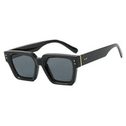 Square style retro ins sunglasses with high-end feel, no makeup, fashionable sunglasses - Memoriex 