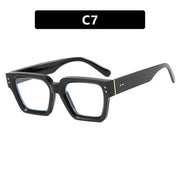 Square style retro ins sunglasses with high-end feel, no makeup, fashionable sunglasses - Memoriex 