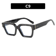 Square style retro ins sunglasses with high-end feel, no makeup, fashionable sunglasses - Memoriex 