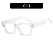 Square style retro ins sunglasses with high-end feel, no makeup, fashionable sunglasses - Memoriex 