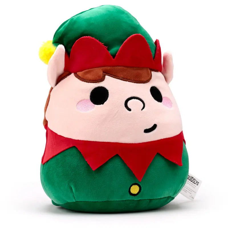 Squidglys Plush Toy - Austin the Elf Christmas Festive Friends XCUSH344-0