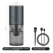 Stainless Steel Coffee Grinder Electric Coffee Machine Top Quality - Memoriex 
