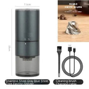 Stainless Steel Coffee Grinder Electric Coffee Machine Top Quality - Memoriex 