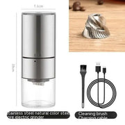 Stainless Steel Coffee Grinder Electric Coffee Machine Top Quality - Memoriex 