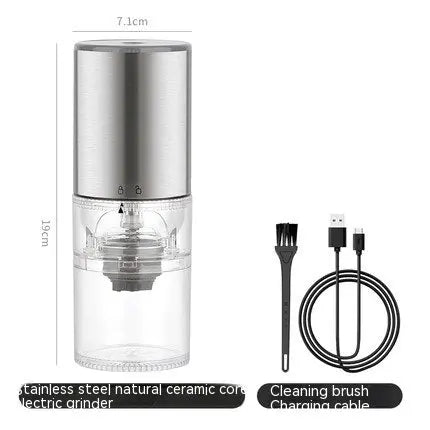 Stainless Steel Coffee Grinder Electric Coffee Machine Top Quality - Memoriex 