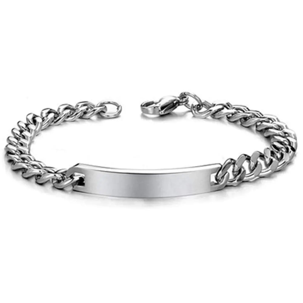 Stainless Steel Couple Bracelet-4