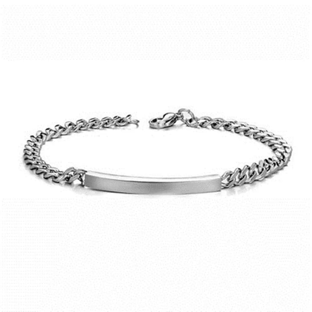 Stainless Steel Couple Bracelet-5