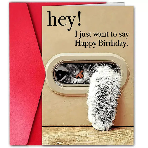 Star Fruit Animal Enterprise Greeting Card With Envelope - Memoriex 