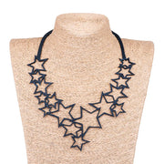 Star Upcycle Inner Tube Necklace - Memoriex 