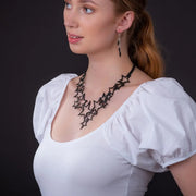 Star Upcycle Inner Tube Necklace - Memoriex 