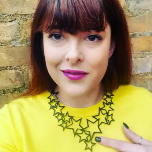 Star Upcycle Inner Tube Necklace - Memoriex 