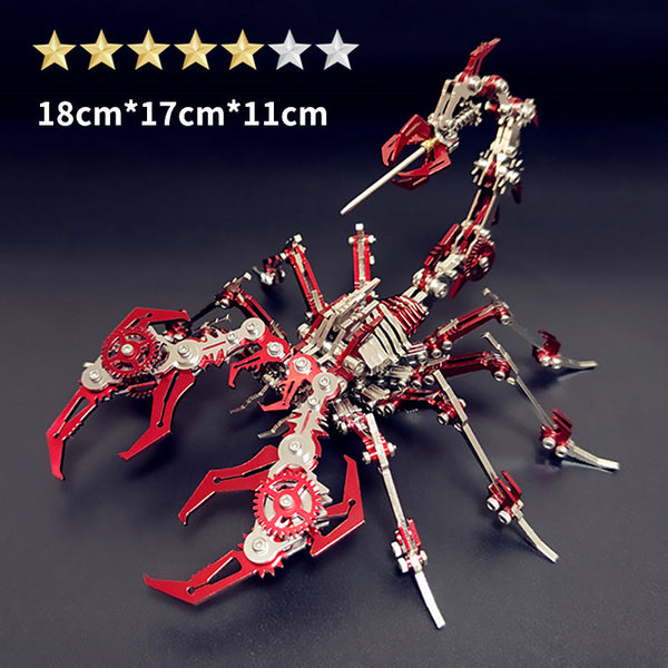 Steel Scorpion King Color 3D Puzzle Model Metal Toy - Memoriex 