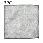 Steel Wire Ball Cloth Kitchen Cleaning Dishcloth - Memoriex 