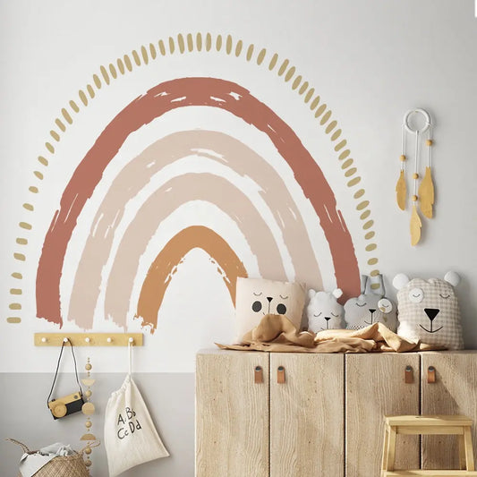 Sticker Kinderzimmer Wandaufkleber Boho Stil I Wand Deko I Wandtattoos I Babyzimmer Wand Deko I Sticker Set-0