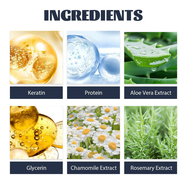 Straightening Hair Keratin Ratin Repair Cream, Repair Silky Hair Care Moisturizing Hair Mask Treatment Cream - Memoriex 