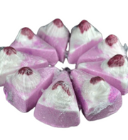 Strawberry Cake Slice Bath Bomb made with Whipped Shea Butter - Memoriex 