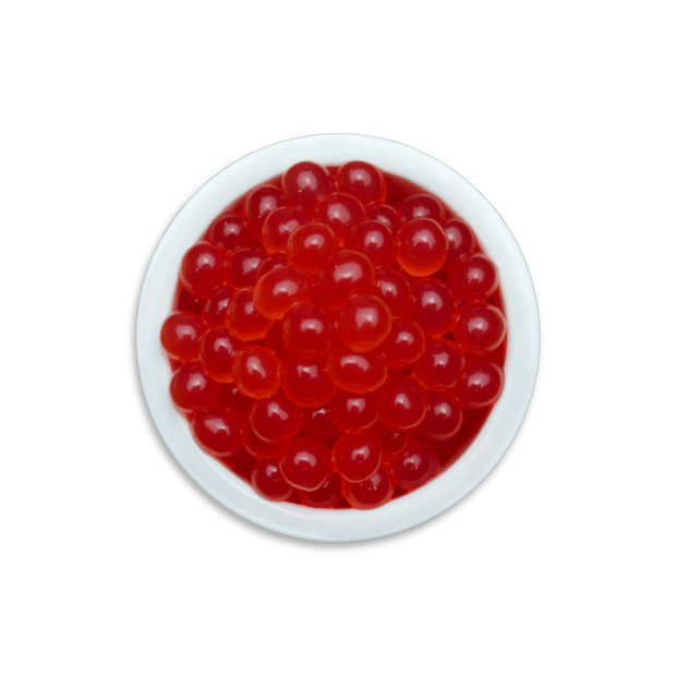 Strawberry Flavoured Popping Boba (Sample)-0