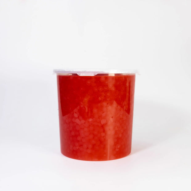 Strawberry Flavoured Popping Boba (Sample)-4