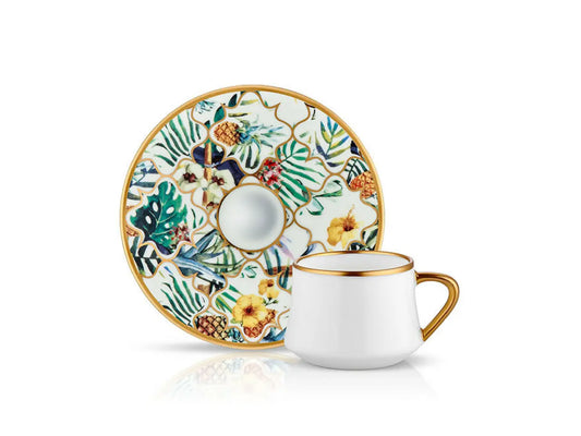 Sufi Coffee Cup and Saucer - Amazon Brasil - 90 cc-0