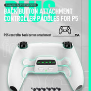 Suitable for PS5 Bluetooth gamepad Elite Four Back Key Programmable Custom Mapping Three Level Continuous Back Key - Memoriex 