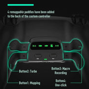 Suitable for PS5 Bluetooth gamepad Elite Four Back Key Programmable Custom Mapping Three Level Continuous Back Key - Memoriex 