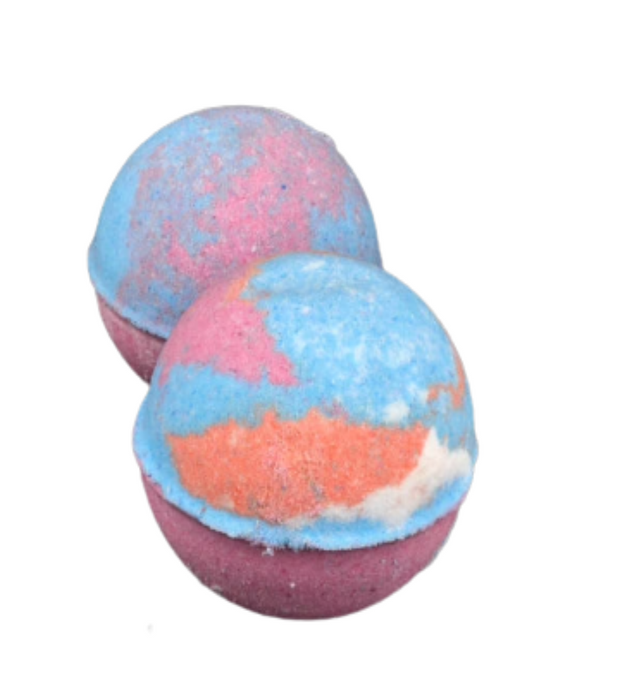 Summer Sun Juicy Lemonade Jumbo Bath Bomb with Shea Butter and Olive Oil for Moisturising Skin - Memoriex 