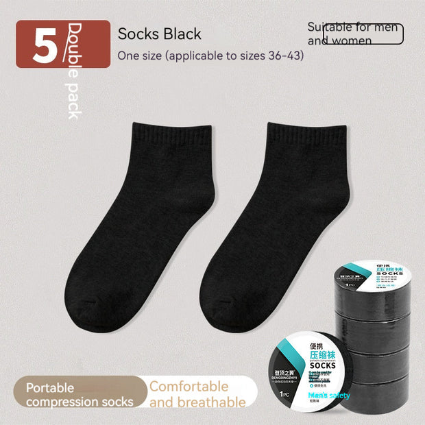 Summer Travel Business Trip Compression Socks Daily Disposable Breathable Sweat Absorbing - Memoriex 