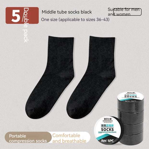 Summer Travel Business Trip Compression Socks Daily Disposable Breathable Sweat Absorbing - Memoriex 