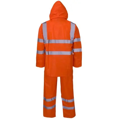 Supertouch Waterproof Plain and Hi Vis Reflective Rainsuits - Memoriex 