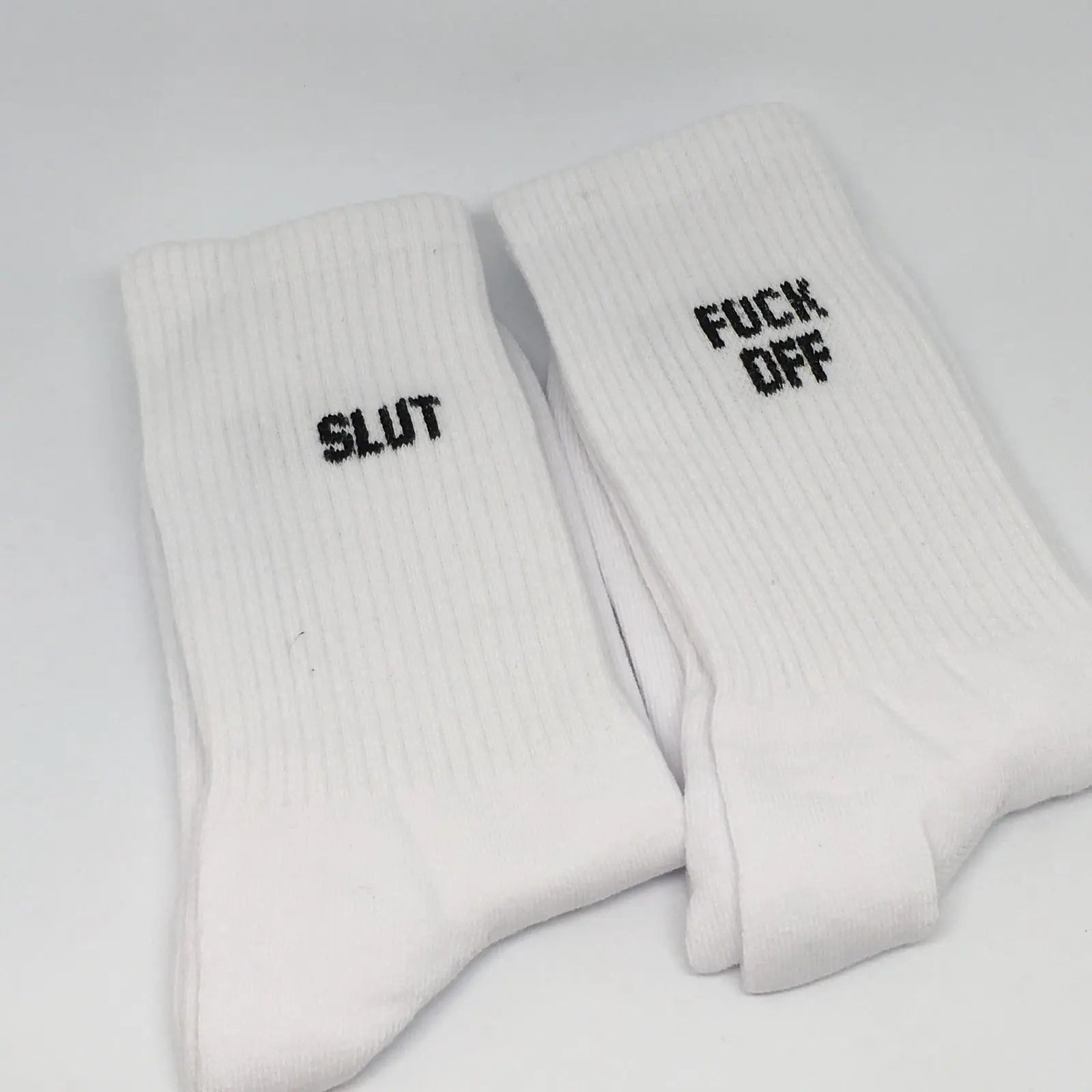 Swear Word Cotton Socks-2