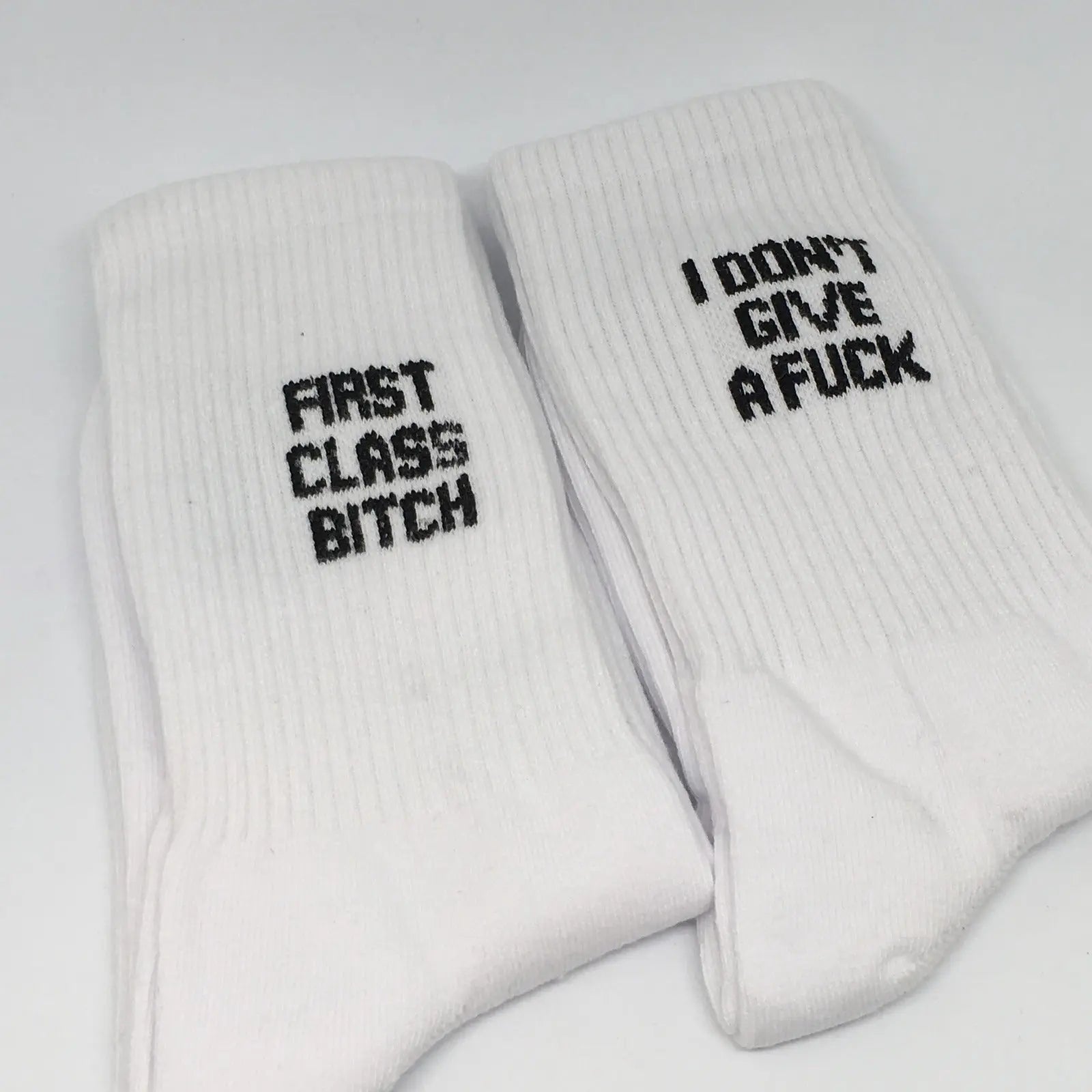 Swear Word Cotton Socks-3