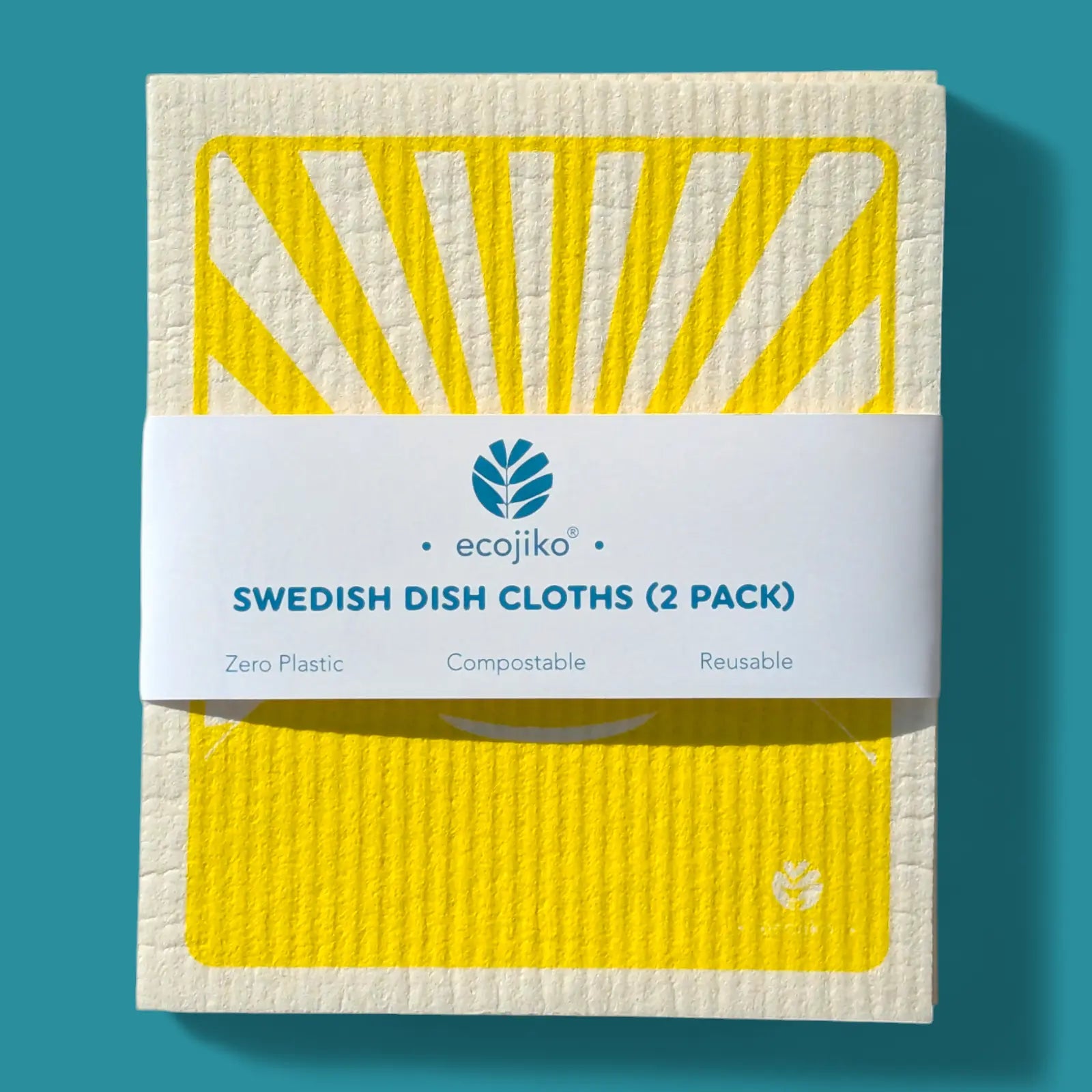 Swedish Dish Cloths | Reusable Compostable Cleaning Cloths (2 pack)-2