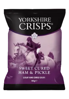 Sweet Cured Ham & Pickle Crisps Packet-0