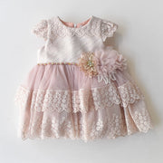 Sweet Vintage Formal Baby Dress-3