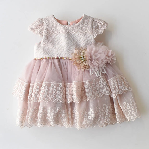 Sweet Vintage Formal Baby Dress-3