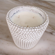Large Textured 3-Wick Candle-0