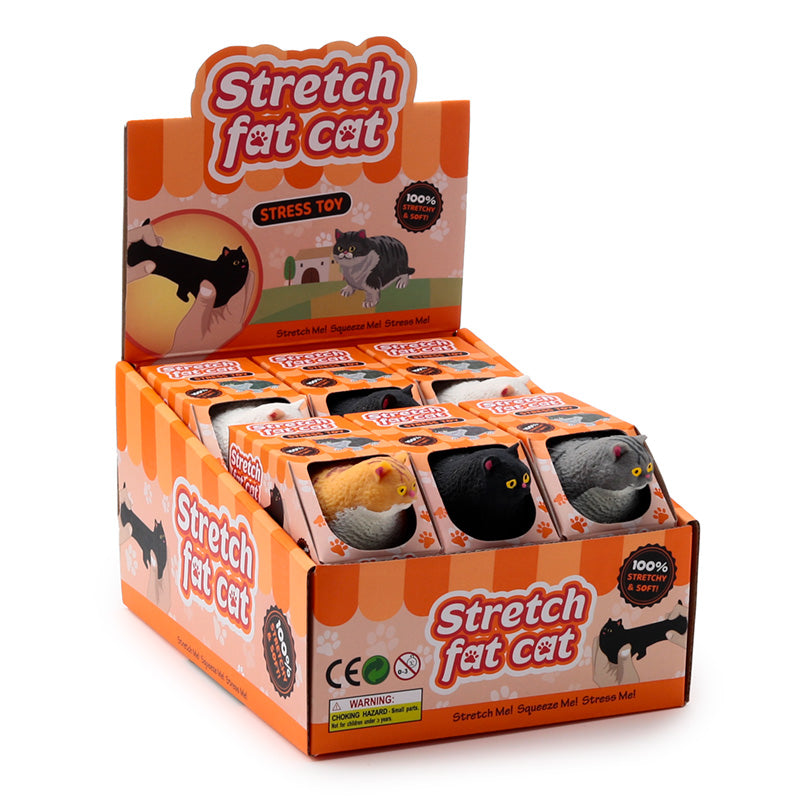 Fun Kids Stretchy Fat Cat Toy TY916-0