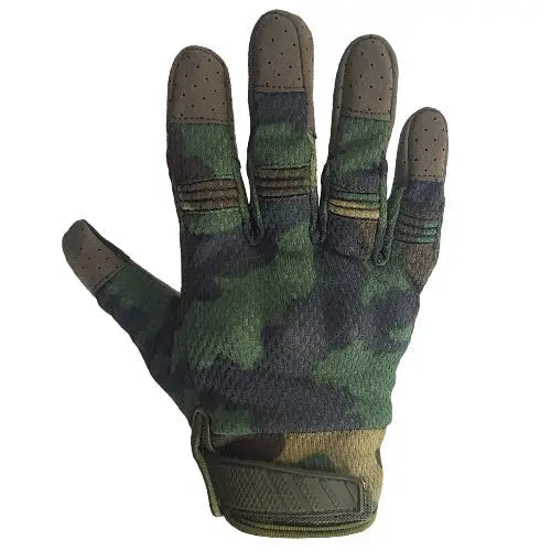 Tactical Woodland Gloves PH03-4