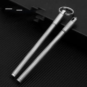 Tactical-grade stainless steel pen with rugged durability High Quality Stainless Steel Anti Skid Portable Self Defense Pen Aluminum Glass Breaker Survival Tool-1