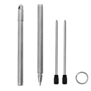 Tactical-grade stainless steel pen with rugged durability High Quality Stainless Steel Anti Skid Portable Self Defense Pen Aluminum Glass Breaker Survival Tool-3