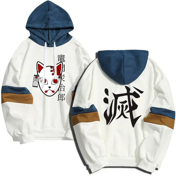 Tanjiro Mask Japan Style Hoodie-0
