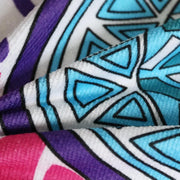 Tassel Indian Toalla Mandala Tapestry Beach Towel Sunblock Round Bikini Cover-Up Blanket Lotus Bohemian Yoga Mat - Memoriex 