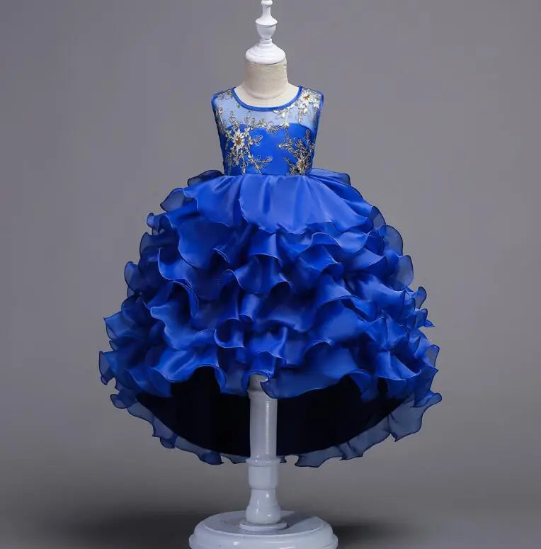 Teenagers Girls Dress Wedding Party Princess Christmas Dresse for Girl Party Costume Kids Cotton Party Girls Clothing - Memoriex 