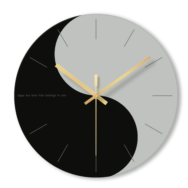Tempered glass wall clock - Memoriex 