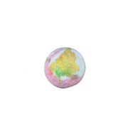 Thai Lime and Mango Jumbo Bath Bomb with Apricot Oil - Vegan - SLS Free - Cruelty Free - Plastic Free - Memoriex 