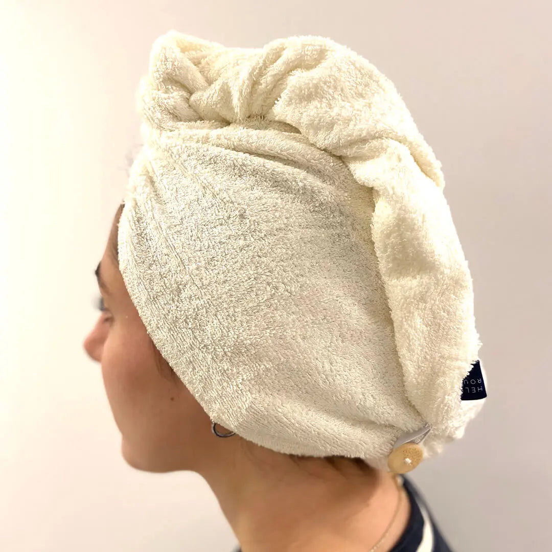 The Bamboo Hair Wrap Towel - Memoriex 