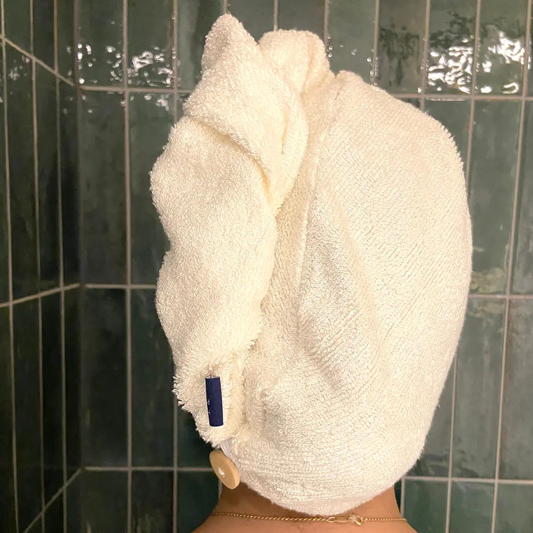 The Bamboo Hair Wrap Towel - Memoriex 